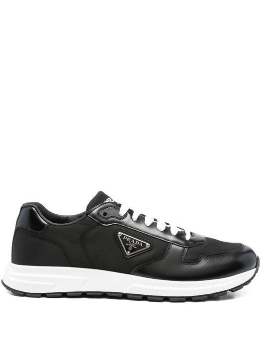 Leather-panelled sneakers 2EE443 FG000 3LF5F0632 PRADA 