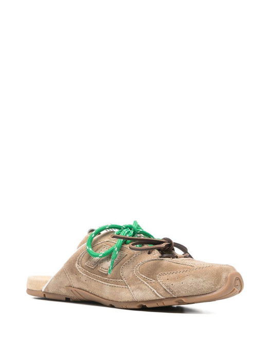 New balance x miu miu 530 sl faded suede mules 5E333E F005 Z5OF0379 MIU MIU 