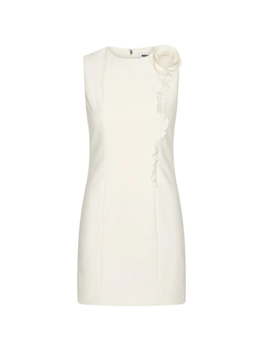 Crepe mini dress w/rose 116300857  ROTATE 
