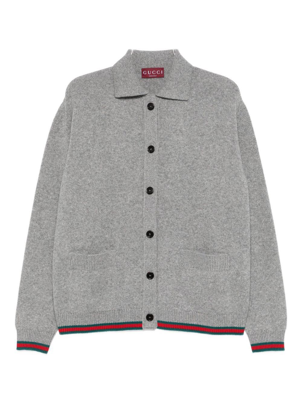 button striped cardigan 848257 XKE921084 GUCCI 
