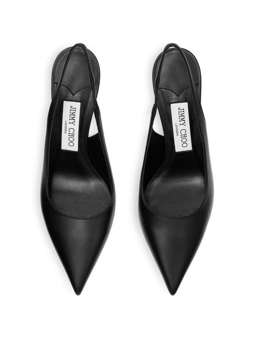 Love pointed slingback court pumps LOVE SB 85 CLF BLACK JIMMY CHOO 