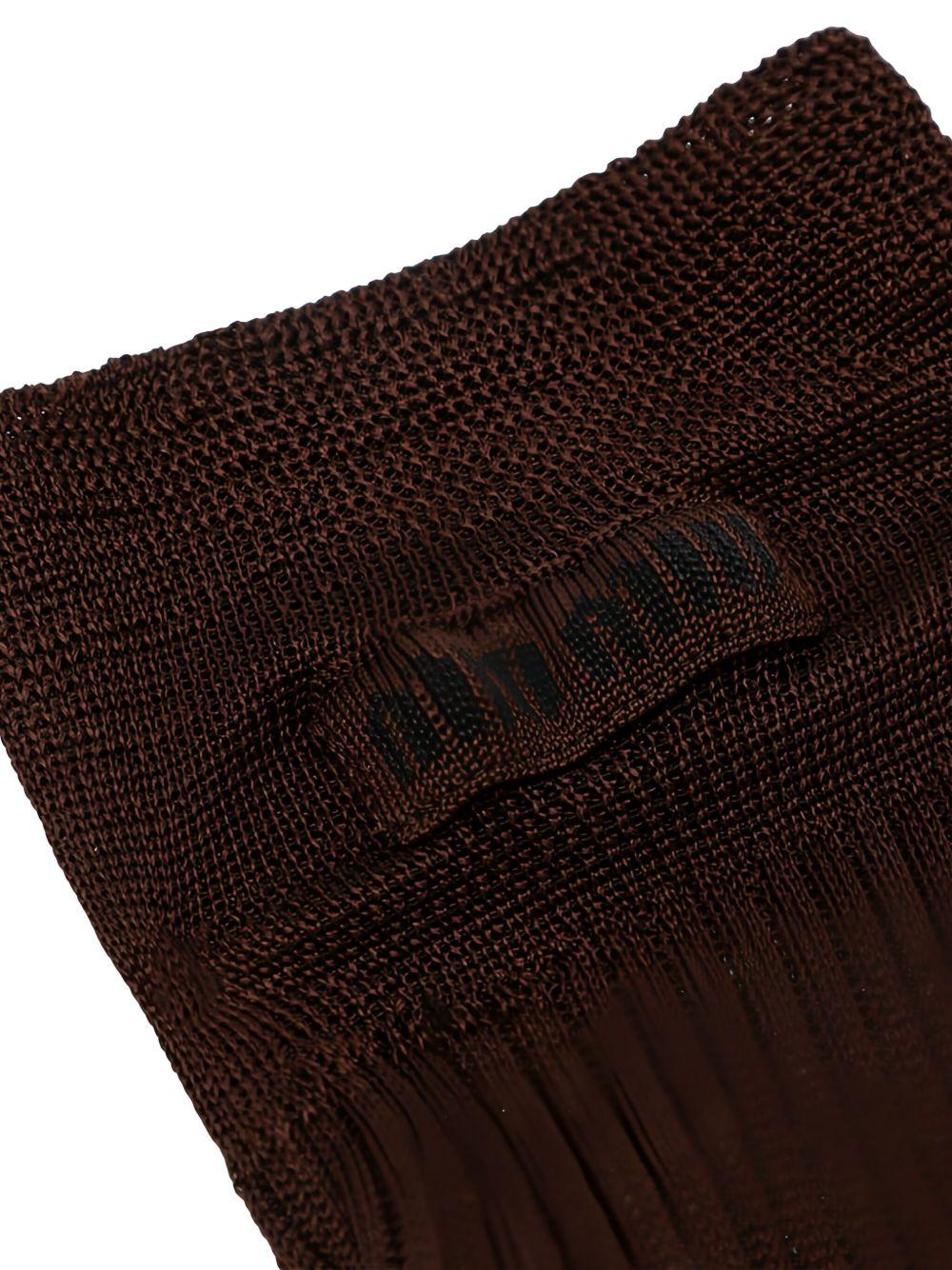 ribbed logo socks MCZ522 S OOO 177GF0324 MIU MIU 