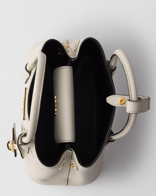 Double Saffiano leather mini-bag 1BA497 VOOO 2A4AF0LH8 PRADA 