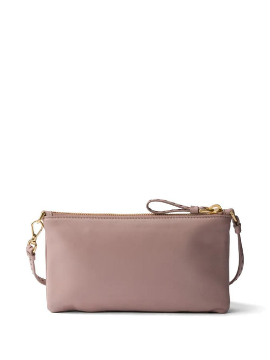 Nappa-leather Zipper Pouch<BR/> 1MB082 2DX8F0D91 PRADA 