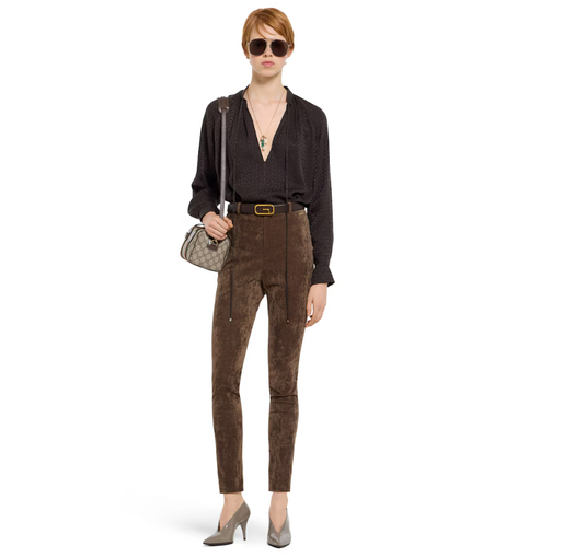 Horsebit silk jacquard shirt 855764 ZAUDP2206 GUCCI 