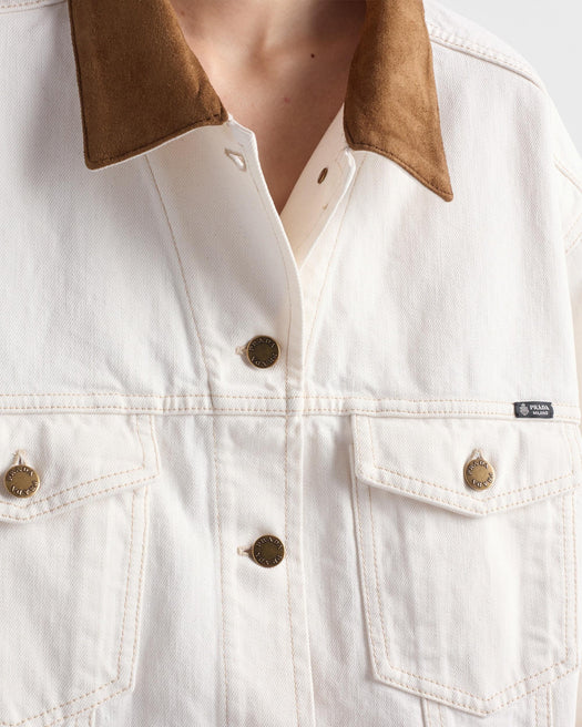 Old denim blouson jacket GFB347 S OOO 1954F01CD PRADA 