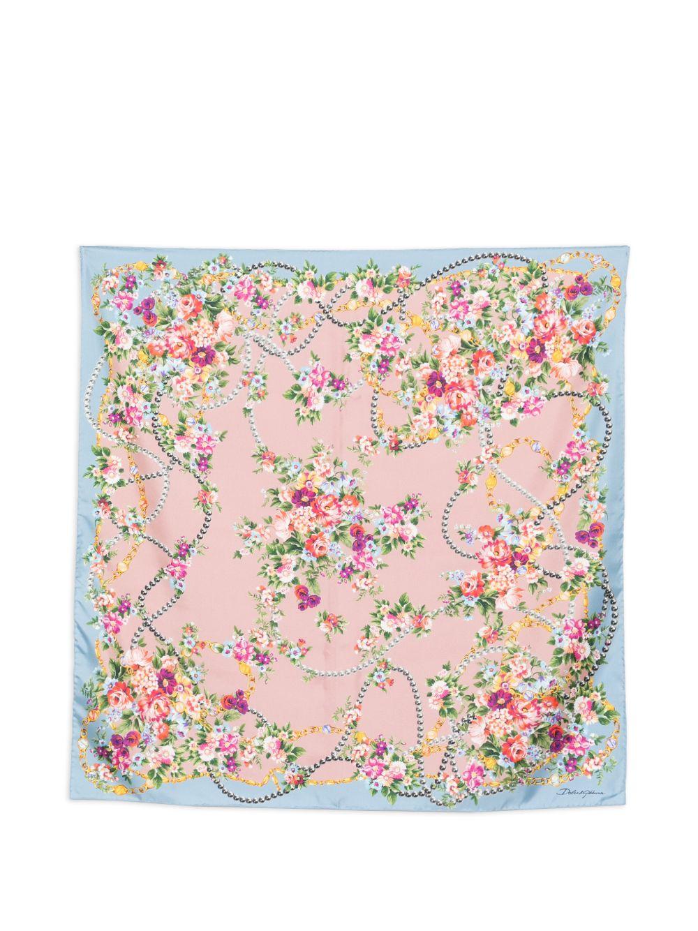 floral scarf FN090R GDDLHHF5XK DOLCE & GABBANA 