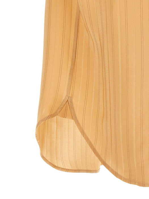 Striped silk shirt 860621 Y7J399096 SAINT LAURENT 