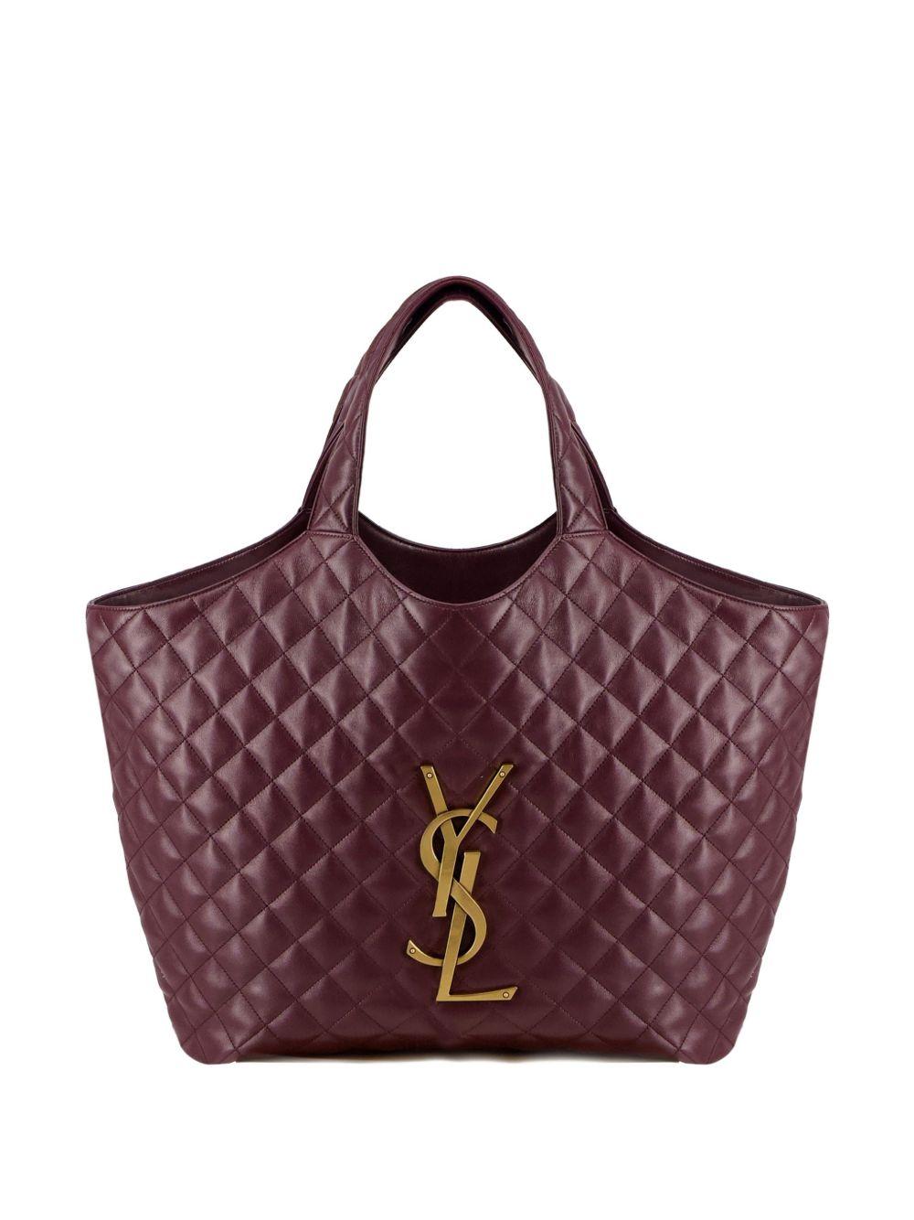 Sac cabas Icare bordeaux 698651 AAANG6195 SAINT LAURENT 