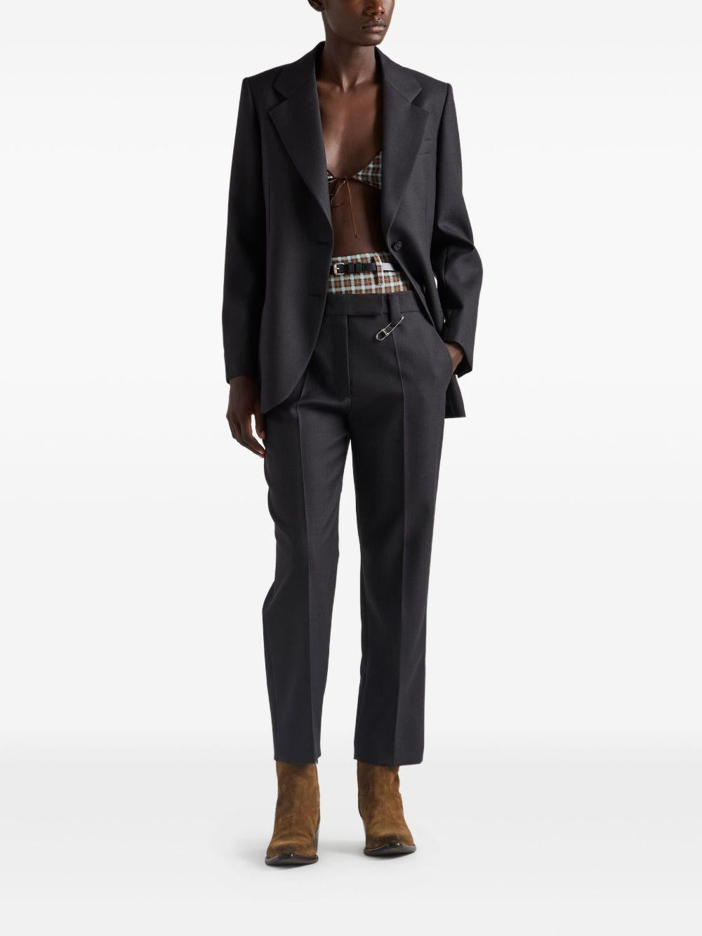 notched-lapel blazer P545P S OOO 170PF0308 PRADA 