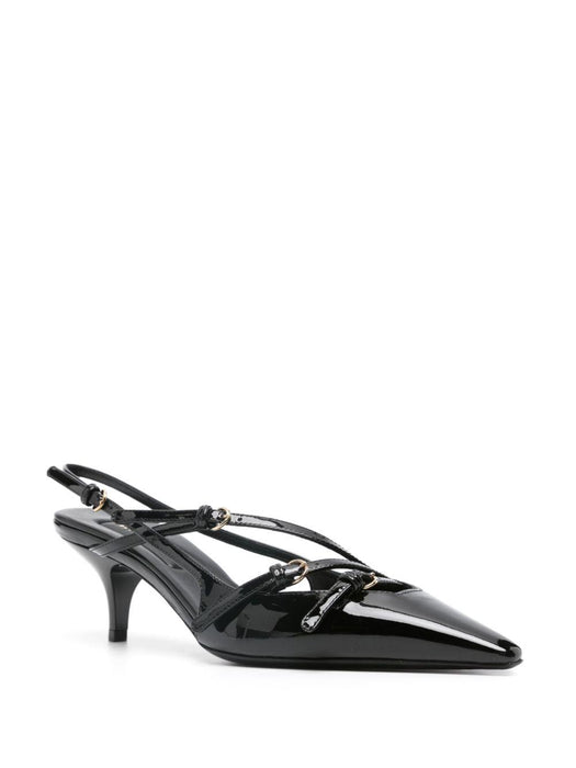 buckle-embellished slingback pumps 5I013E F M055 069F0002 MIU MIU 