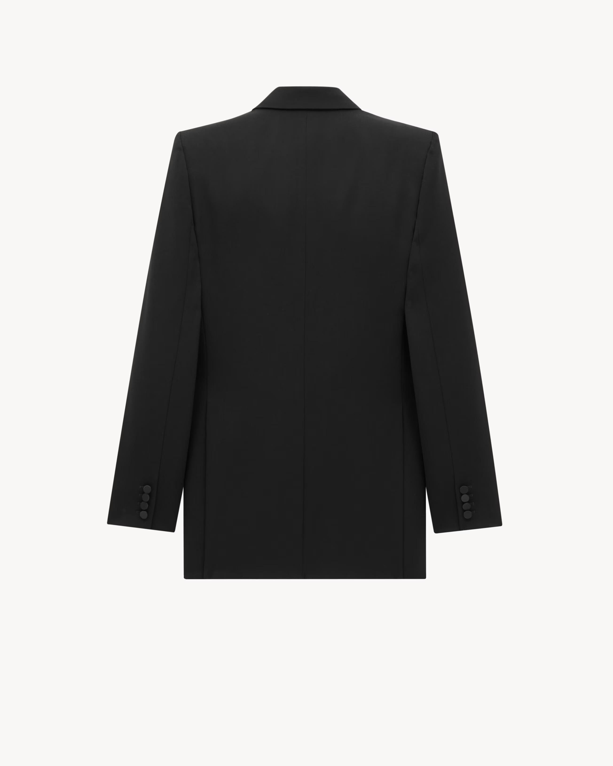 tuxedo jacket in grain de poudre 844999 Y7E631000 SAINT LAURENT 