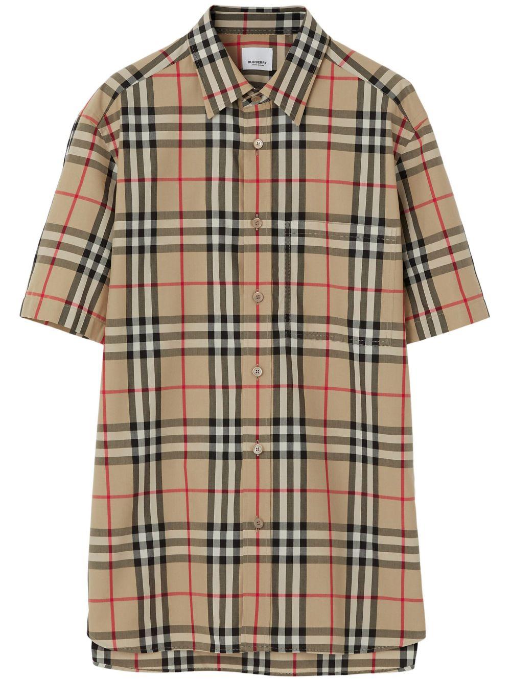 Vintage Check pattern cotton shirt 8079587 A7028 BURBERRY 