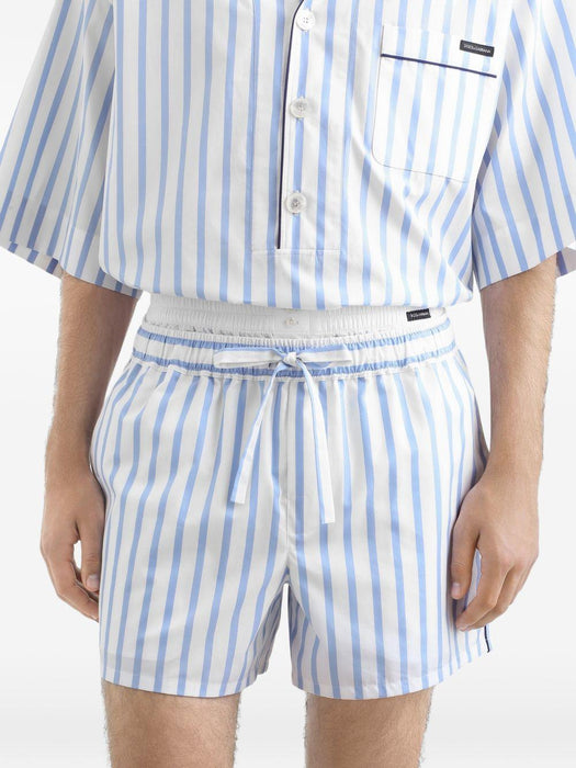 striped drawstring shorts GP1N7T FR52WS8051 DOLCE & GABBANA 