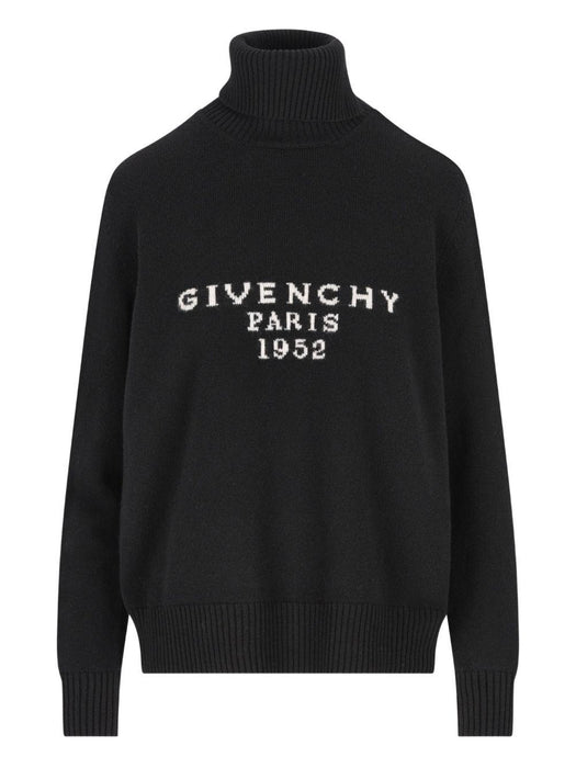 logo-detail turtleneck sweater BW90VE4ZSN001 001 GIVENCHY 