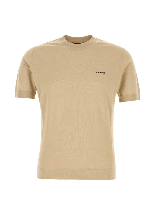 Beige Cotton Sweater UMF209 S OOO 1811F0036 PRADA 