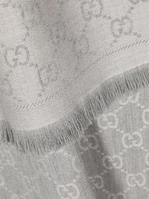 GG-jacquard wool scarf 133483 3G2001763 GUCCI 