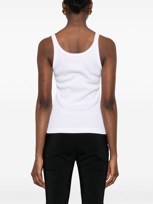ribbed logo-label tank top F8W45T FU7AVW0800 DOLCE & GABBANA 