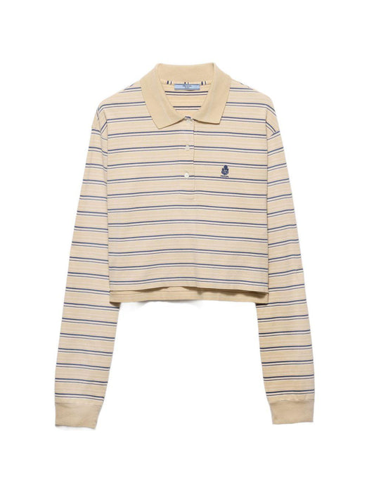 Striped piqué polo shirt 39668R S OOO 19SJF05HE PRADA 
