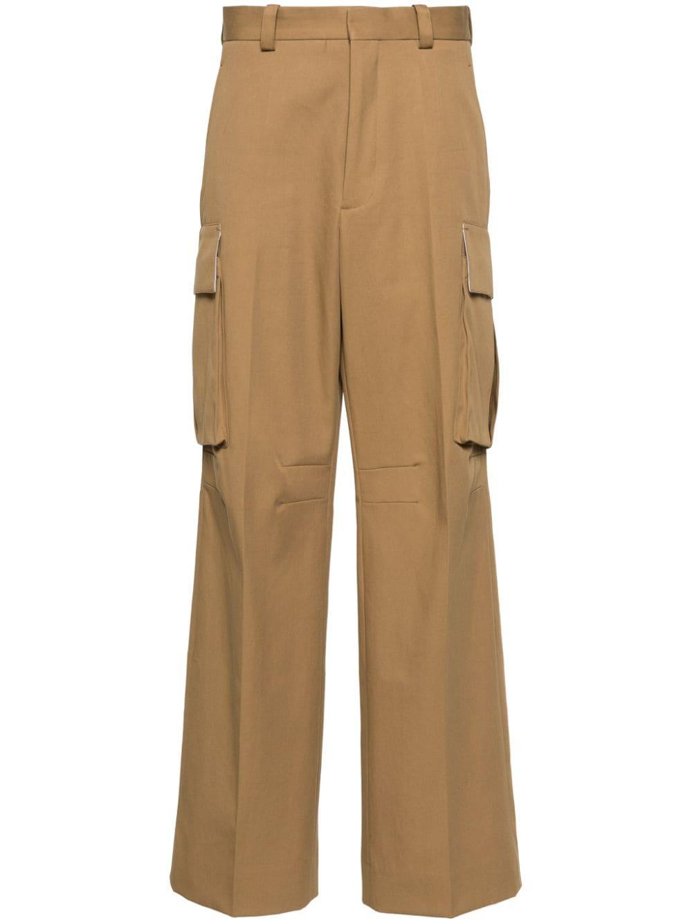 twill straight cargo pants 1324WTR005597B 660 VICTORIA BECKHAM 