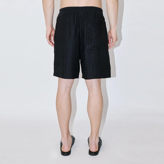 AirCloud Black Cotton Lounge Shorts SMOOTH AIRCLOUDBLACK TRUE TRIBE 