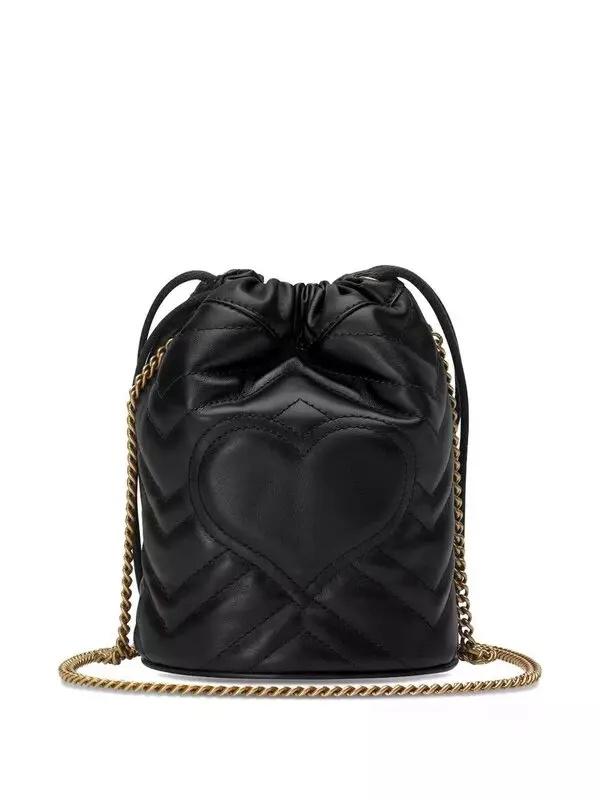 Double G Drawstring shoulder bag 575163 DTDRT1000 GUCCI 