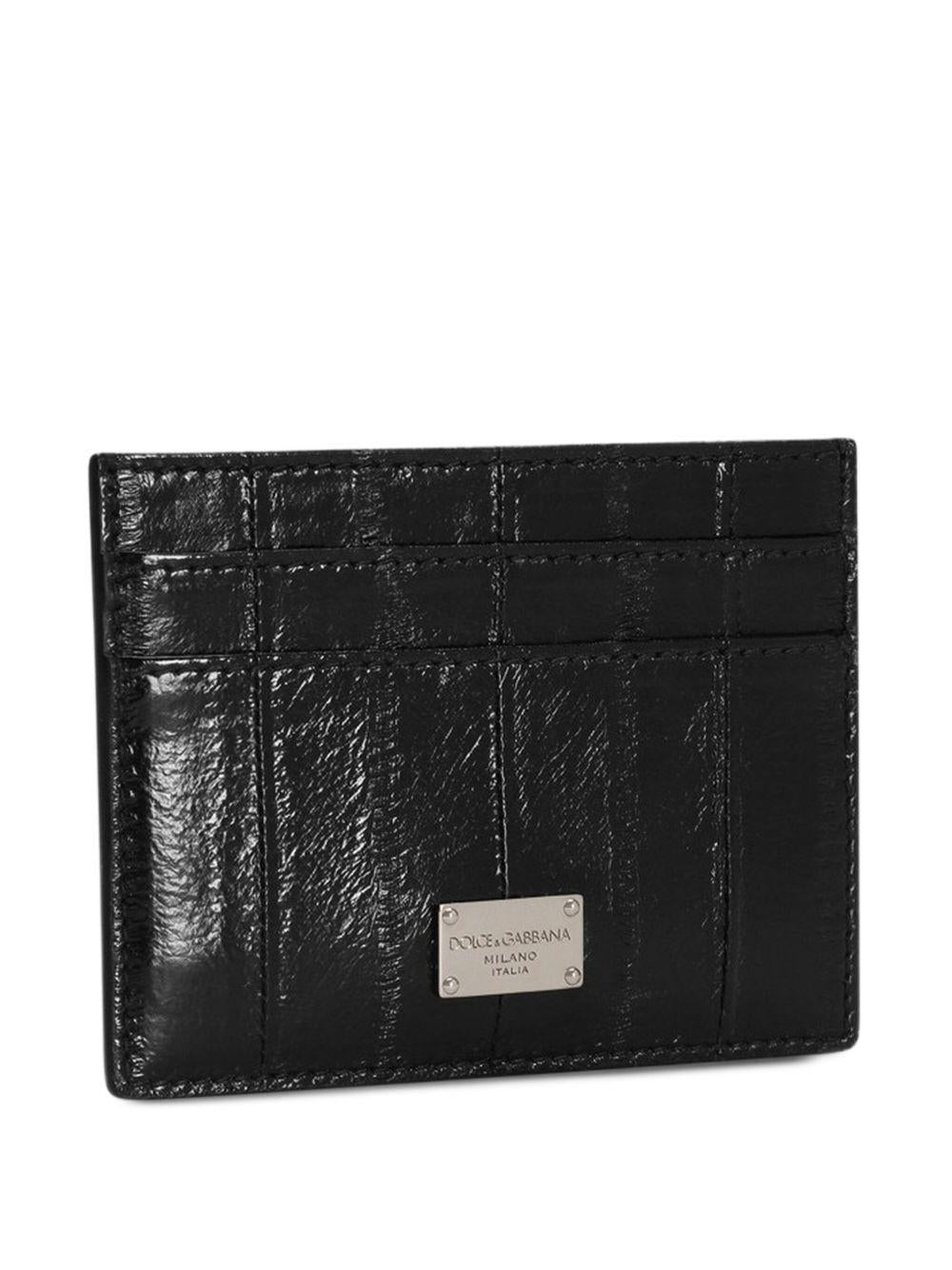 textured leather card holder BP0330 A8M2480999 DOLCE & GABBANA 