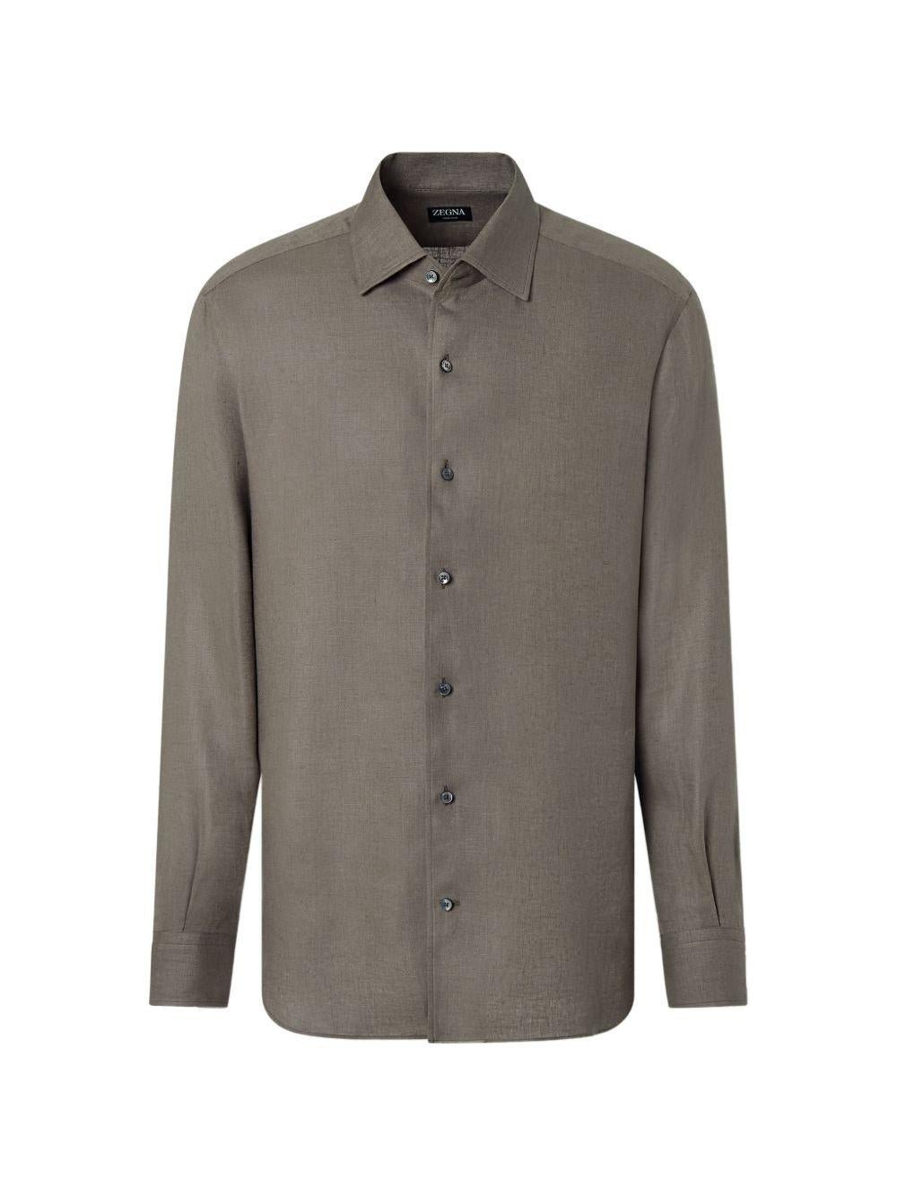 Oasi lino shirt UHX30A3 SRO3N07 ZEGNA 