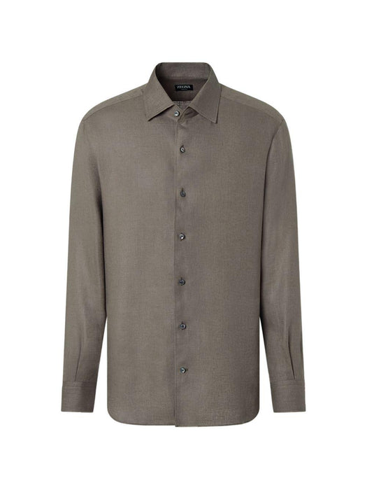 Oasi lino shirt UHX30A3 SRO3N07 ZEGNA 