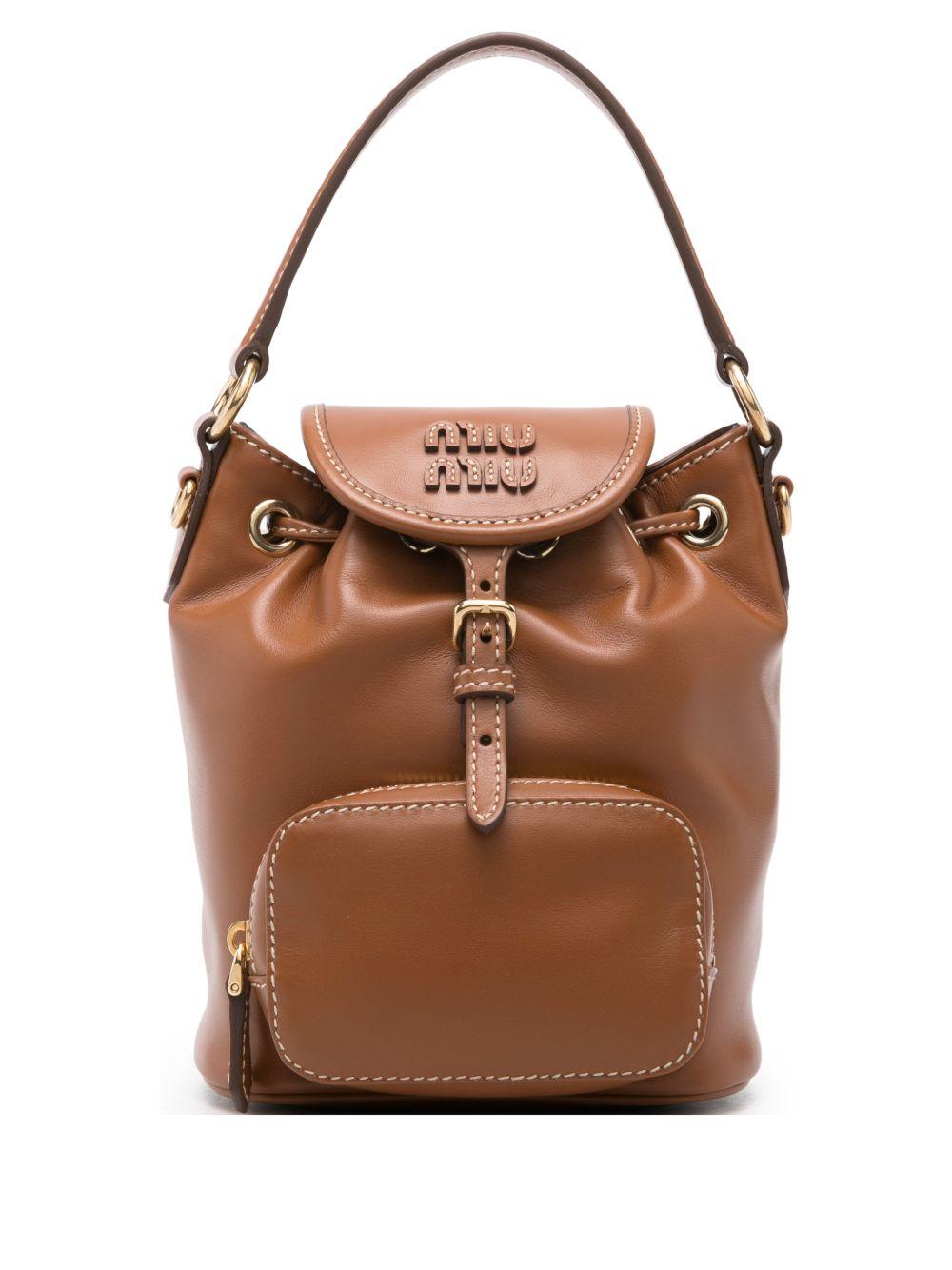 logo flap-top mini bag 5BZ045 V OOM 2CRWF0046 MIU MIU 