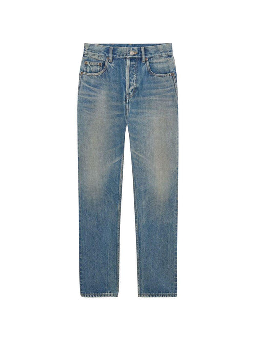 90'S high-rise cropped slim jeans 813269 Y11CA4939 SAINT LAURENT 
