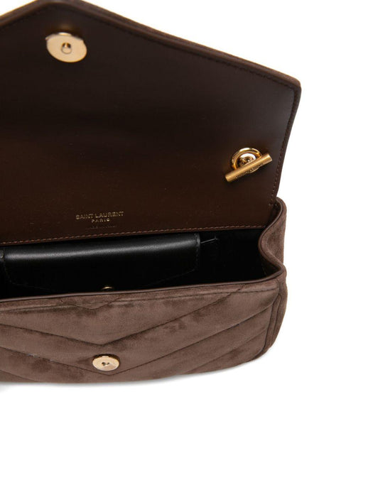 mini Loulou logo-patch cross body bag 821749 1U8272358 SAINT LAURENT 