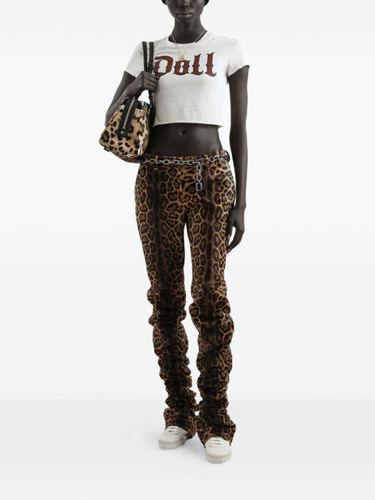 doll-print crop top F8V95T GDDGSS9000 DOLCE & GABBANA 