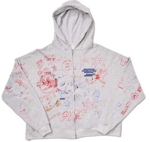 JOSHUA TREE DOUBLE ZIP HOODIE 4U006Q1010MLT MULTI PALY HOLLYWOOD 
