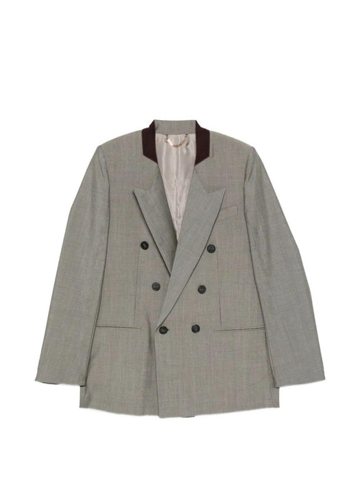 Double-breasted Blazer 1326WJK007353A 9889 VICTORIA BECKHAM 