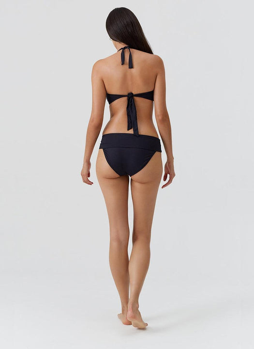 Brussels Black Bikini Top BRUSSELS TOP CORE CR BLK MELISSA ODABASH 