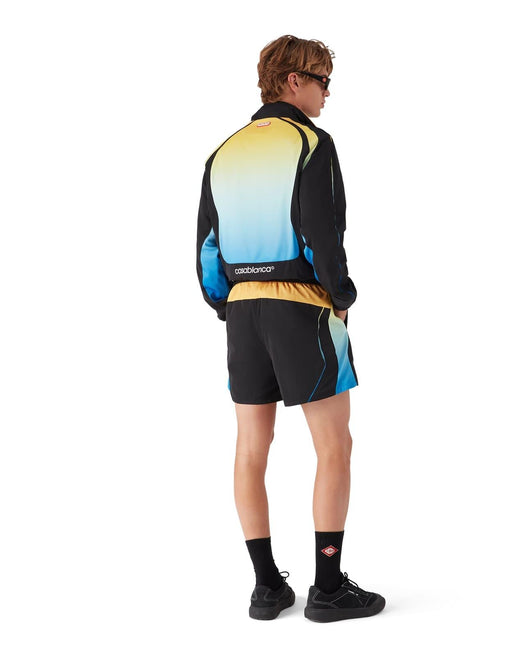 Gradient Windbreaker Jacket M-AW25-JK-450-01 BLACK GRADIENT CASABLANCA 