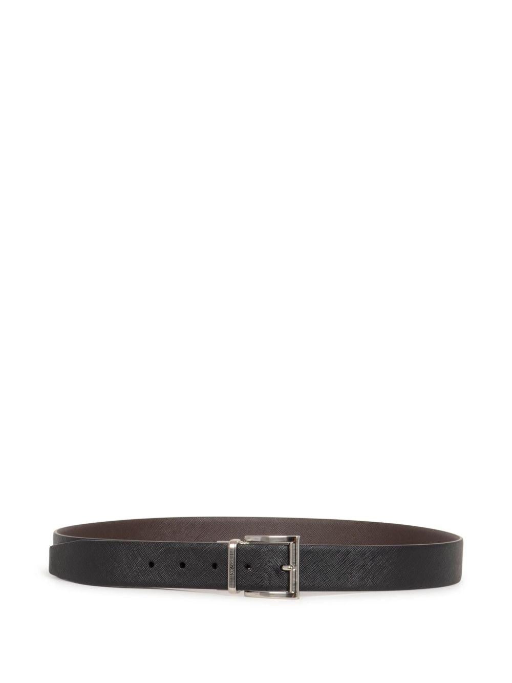 leather reversible belt 2CC004 053F0XCR PRADA 