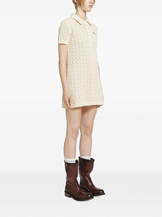 Polo mini dress MMA939 S OOO 191AF0304 MIU MIU 