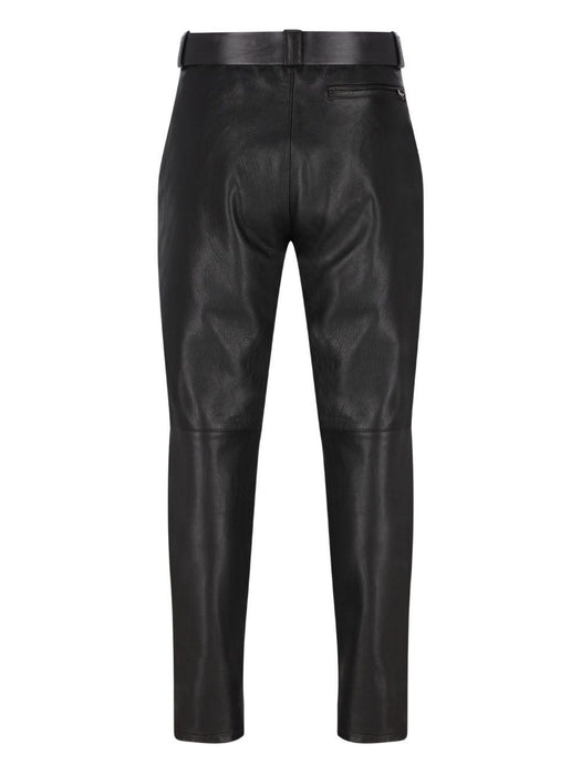 leather trousers<BR/><BR/><BR/><BR/> 845571 YCTR21000 SAINT LAURENT 