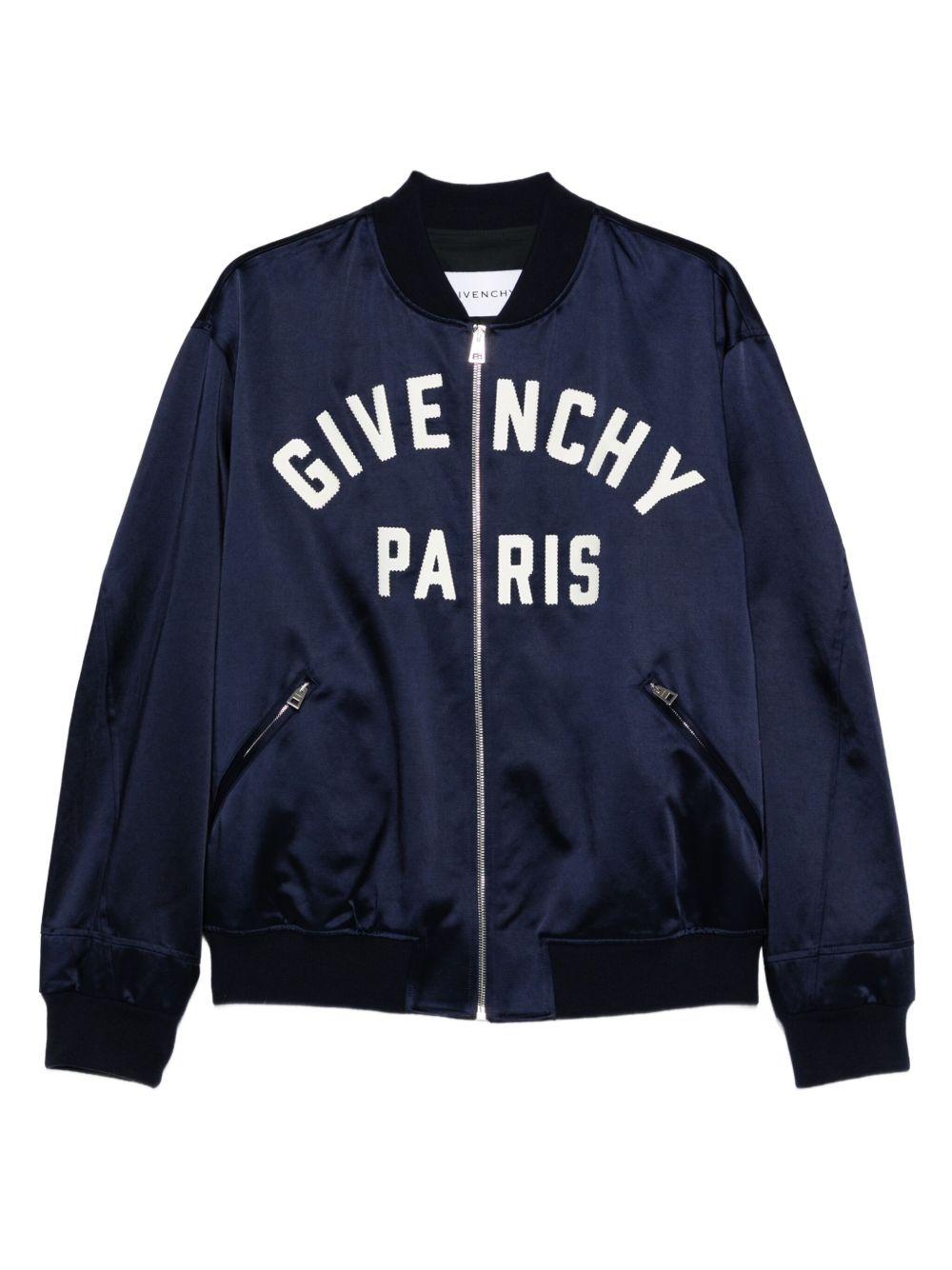 logo bomber jacket BM01E01610 410 GIVENCHY 