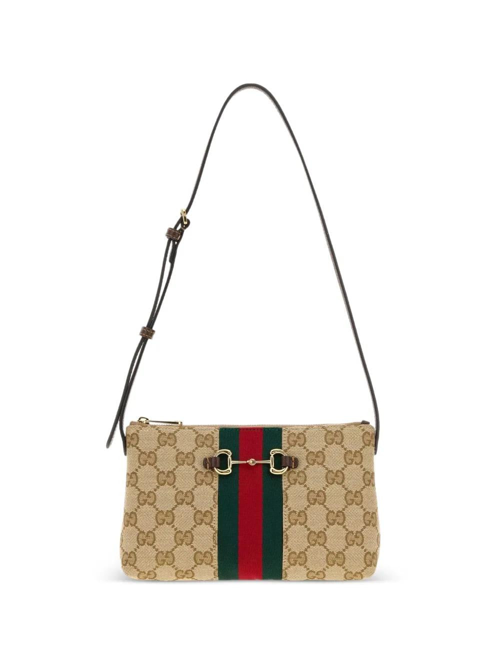 Small Horsebit Web-stripe shoulder bag 867130 FAF88 9645 GUCCI 