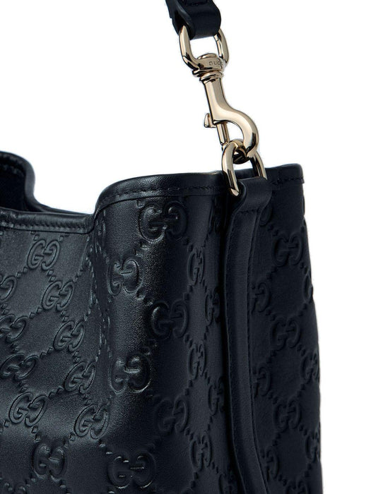 small GG Emblem leather tote bag 815118 AAFDV1000 GUCCI 
