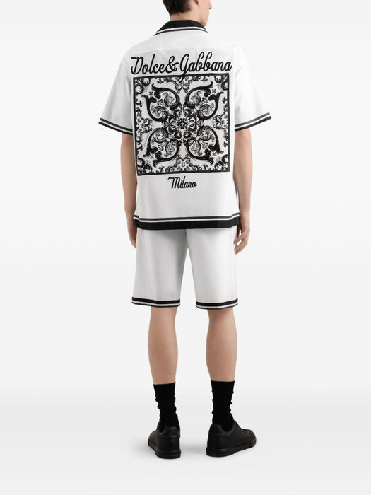 Majolica-print shirt G5NO5T FI5JGHX5DQ DOLCE & GABBANA 