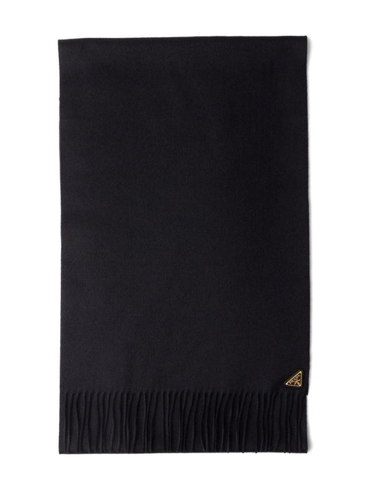 triangle-logo fringed scarf 1FS065 2COPF0632 PRADA 