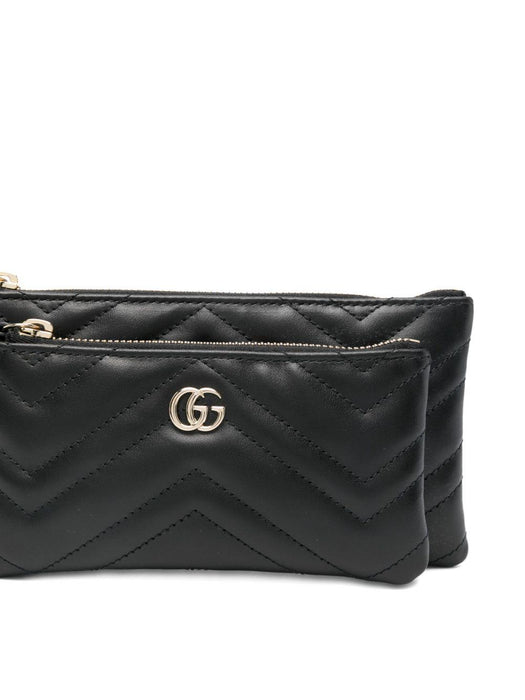 quilted chain clutch bag<BR/><BR/> 837744 AAET81000 GUCCI 