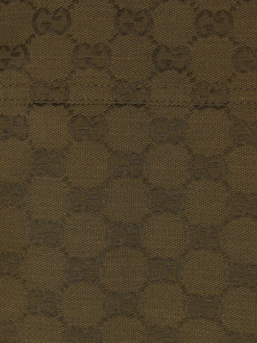 GG monogram leather-trimmed oversized jacket 826626 Z8B1O3602 GUCCI 