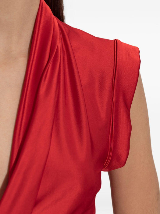 knot detail maxi dress 1126WDR006893A 9631 VICTORIA BECKHAM 