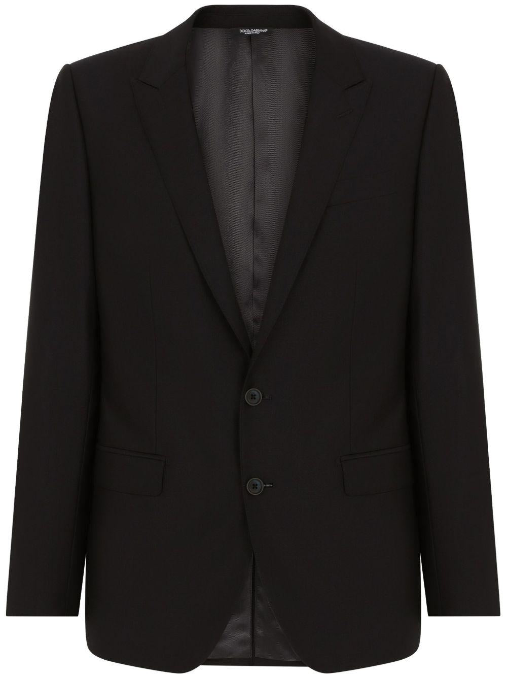 single-breasted wool-silk suit GK0RMT GG059B0665 DOLCE & GABBANA 