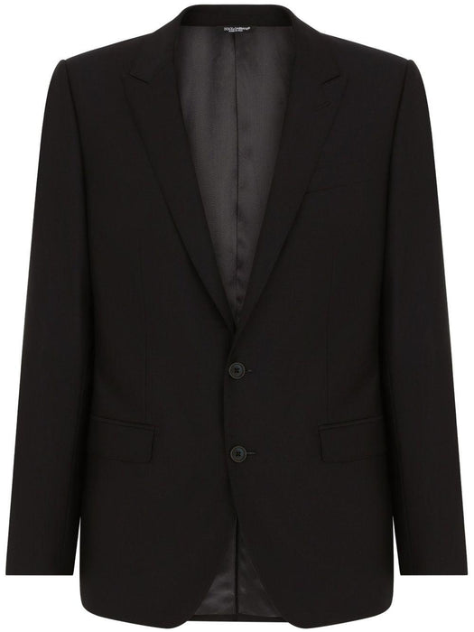 single-breasted wool-silk suit GK0RMT GG059B0665 DOLCE & GABBANA 